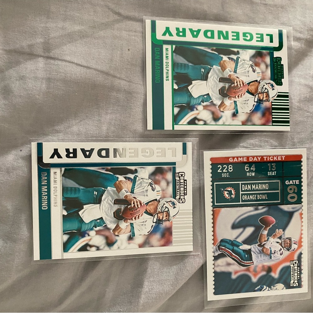 Legendary Football Trading Cards Set